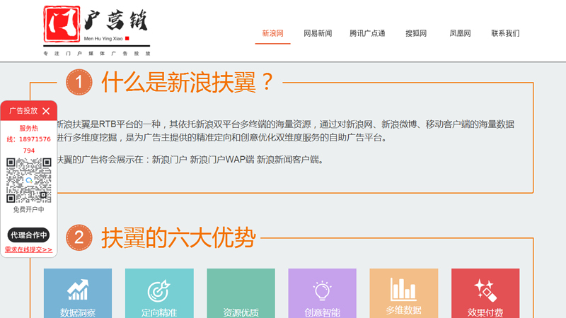门户网站广告投放