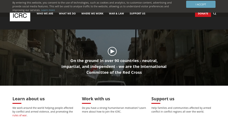 International Committee of the Red Cross (ICRC) - Home 缩略图
