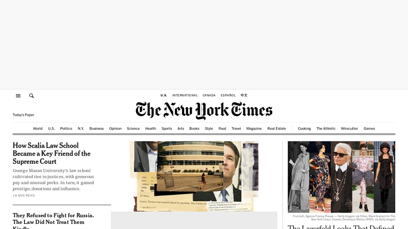 The New York Times - Breaking News, World News & Multimedia