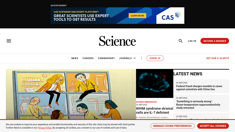 Science/AAAS | Scientific research, news and career information